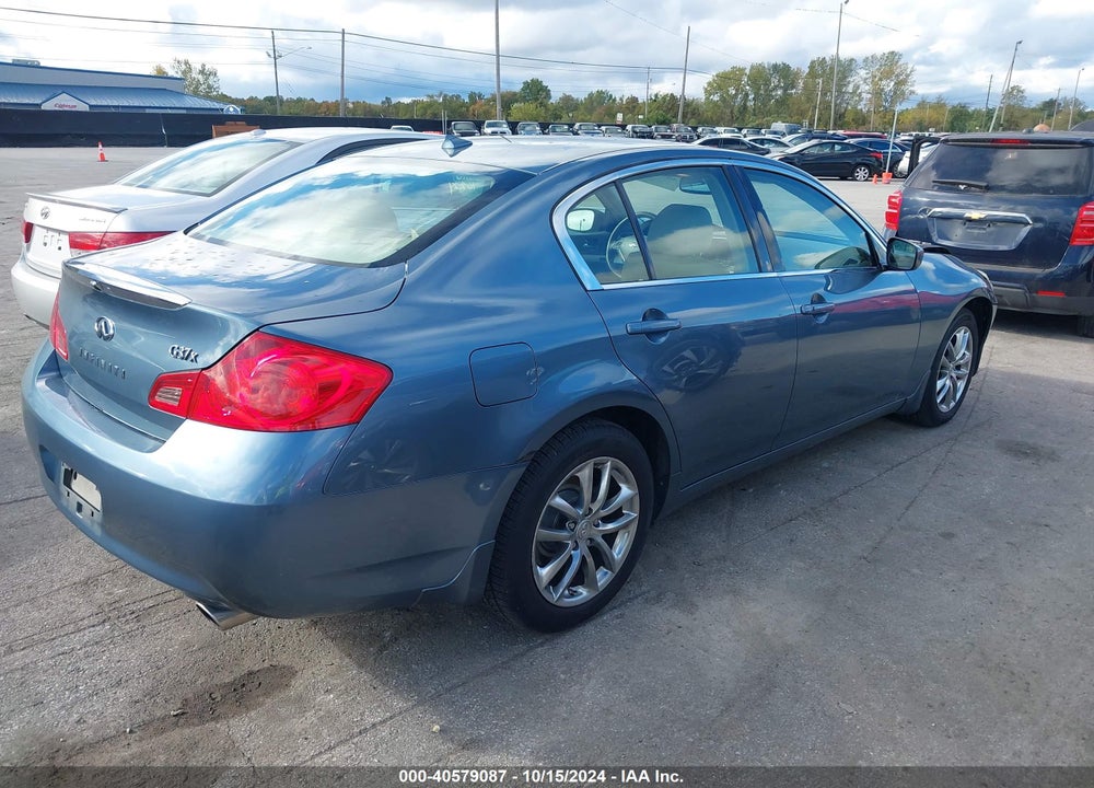 2009 INFINITI G37X VIN: JNKCV61F49M354600