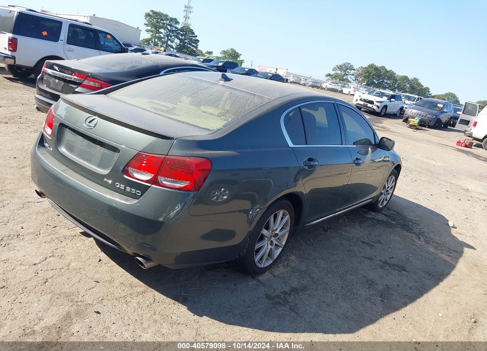2007 LEXUS GS 350 VIN: JTHCE96S370002751