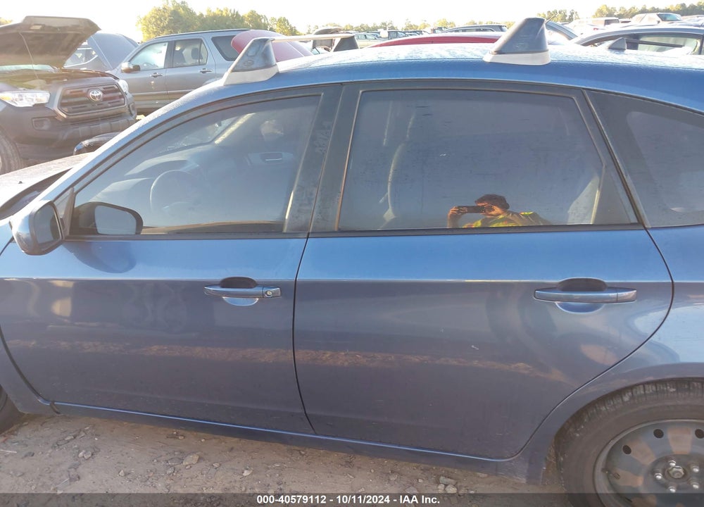 2011 SUBARU IMPREZA 2.5I VIN: JF1GH6A69BH823422