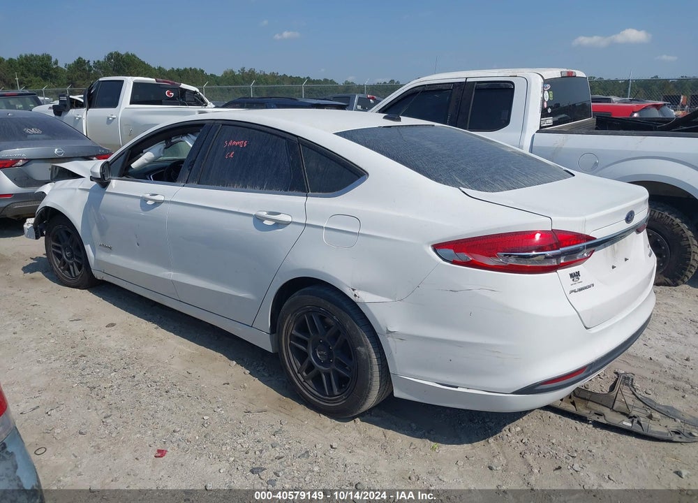 2017 FORD FUSION HYBRID SE VIN: 3FA6P0LU1HR357662