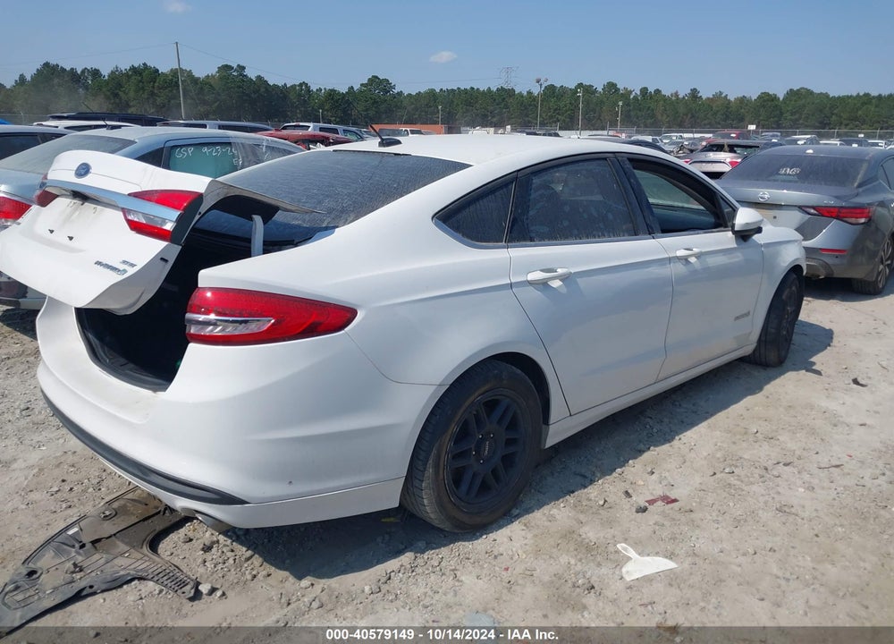 2017 FORD FUSION HYBRID SE VIN: 3FA6P0LU1HR357662