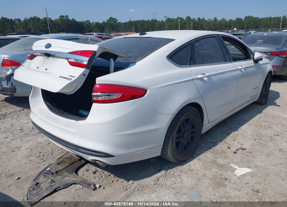 2017 FORD FUSION HYBRID SE VIN: 3FA6P0LU1HR357662