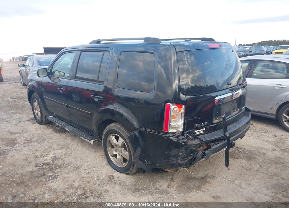 2011 HONDA PILOT EX-L VIN: 5FNYF4H59BB009616