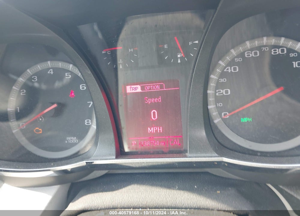 2013 GMC TERRAIN SLE-2 VIN: 2GKFLSE38D6360361