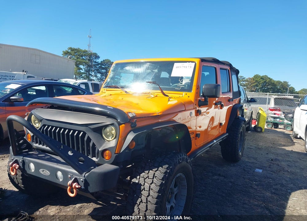 2012 JEEP WRANGLER UNLIMITED SPORT VIN: 1C4BJWDGXCL206333