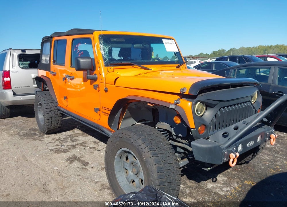 2012 JEEP WRANGLER UNLIMITED SPORT VIN: 1C4BJWDGXCL206333