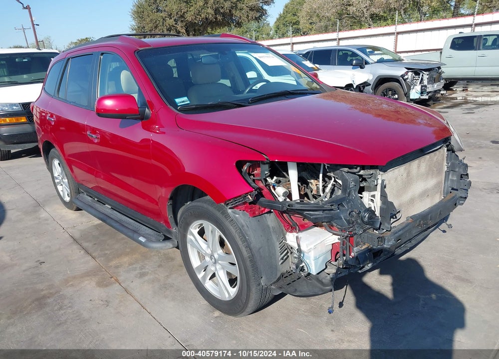 2012 HYUNDAI SANTA FE LIMITED V6 VIN: 5XYZKDAG7CG117660