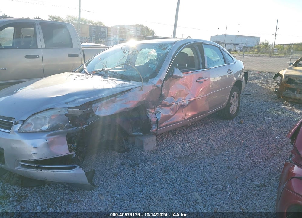 2007 CHEVROLET IMPALA LS VIN: 2G1WB58K079414640