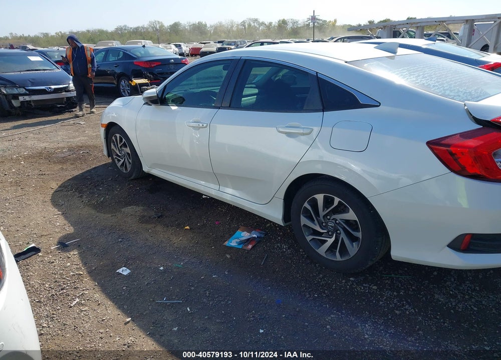2017 HONDA CIVIC EX VIN: 19XFC2F75HE007062
