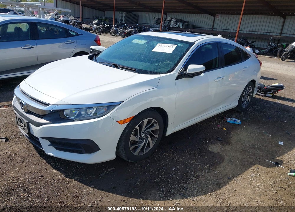 2017 HONDA CIVIC EX VIN: 19XFC2F75HE007062