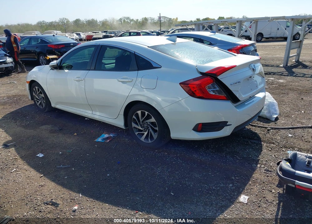 2017 HONDA CIVIC EX VIN: 19XFC2F75HE007062