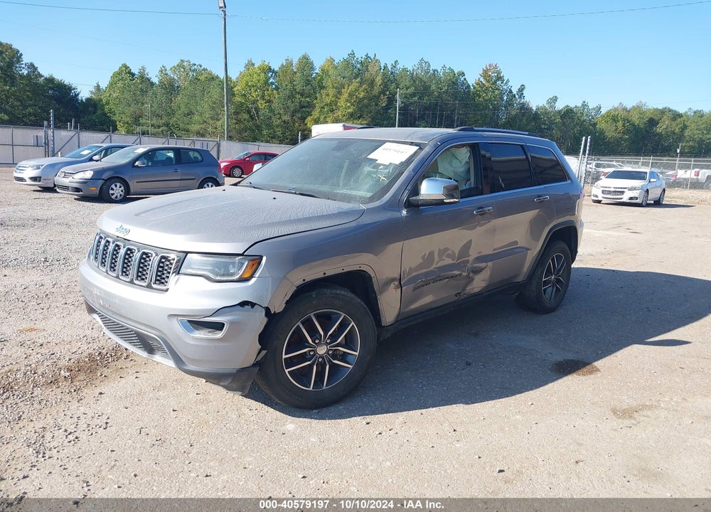 2017 JEEP GRAND CHEROKEE LIMITED 4X2 VIN: 1C4RJEBG0HC887878