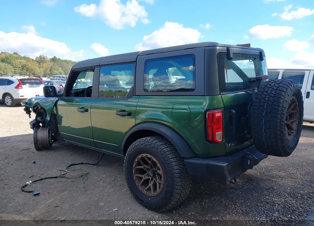 2022 FORD BRONCO VIN: 1FMDE5BHXNLB55188