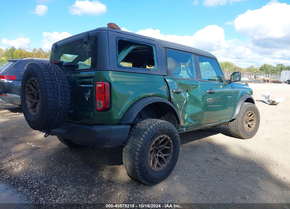 2022 FORD BRONCO VIN: 1FMDE5BHXNLB55188