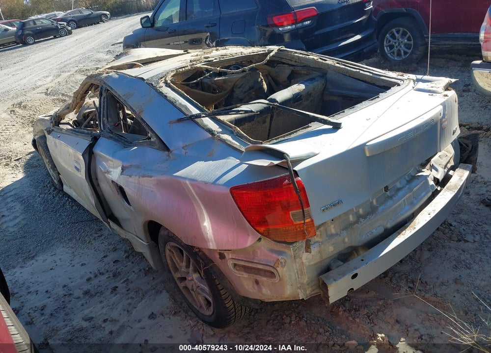 2002 TOYOTA CELICA GT VIN: JTDDR32T520141455