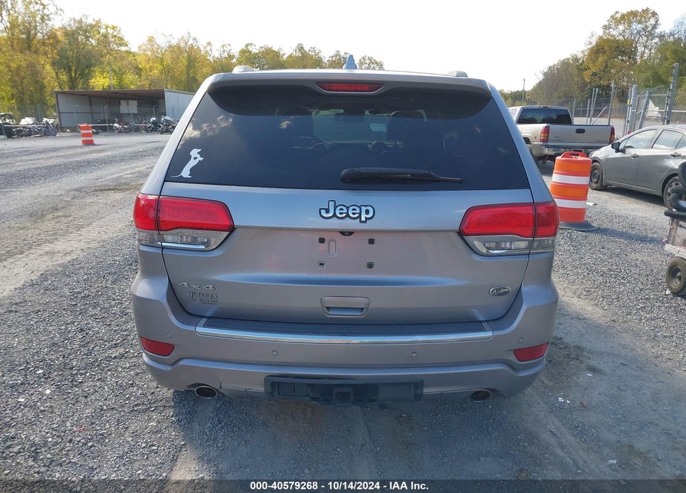 2014 JEEP GRAND CHEROKEE OVERLAND VIN: 1C4RJFCG3EC162257