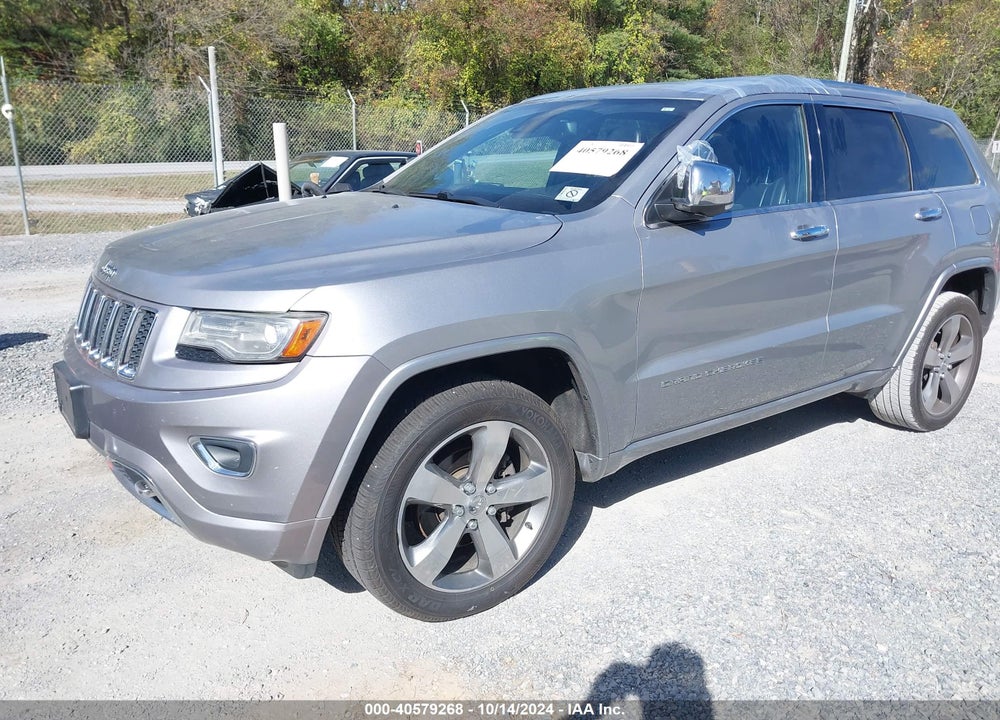 2014 JEEP GRAND CHEROKEE OVERLAND VIN: 1C4RJFCG3EC162257