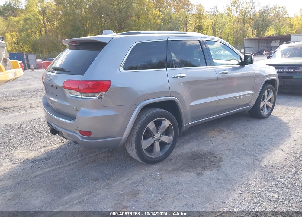 2014 JEEP GRAND CHEROKEE OVERLAND VIN: 1C4RJFCG3EC162257
