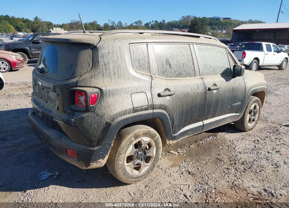 2018 JEEP RENEGADE SPORT 4X4 VIN: ZACCJBAB3JPJ71226