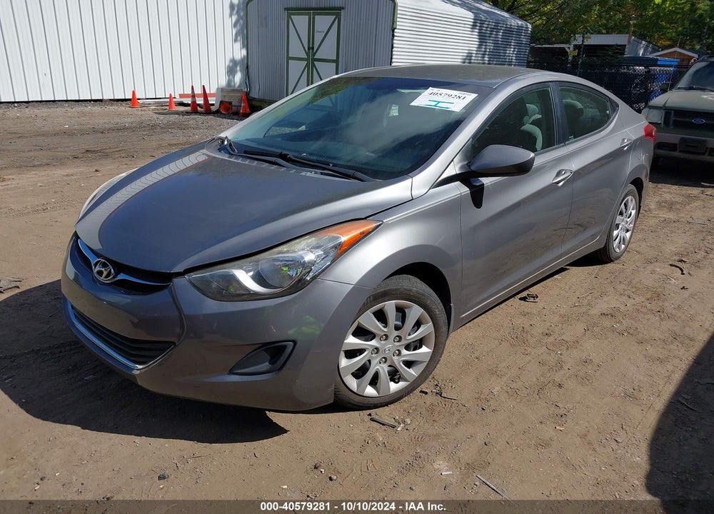2012 HYUNDAI ELANTRA GLS VIN: 5NPDH4AE9CH096200