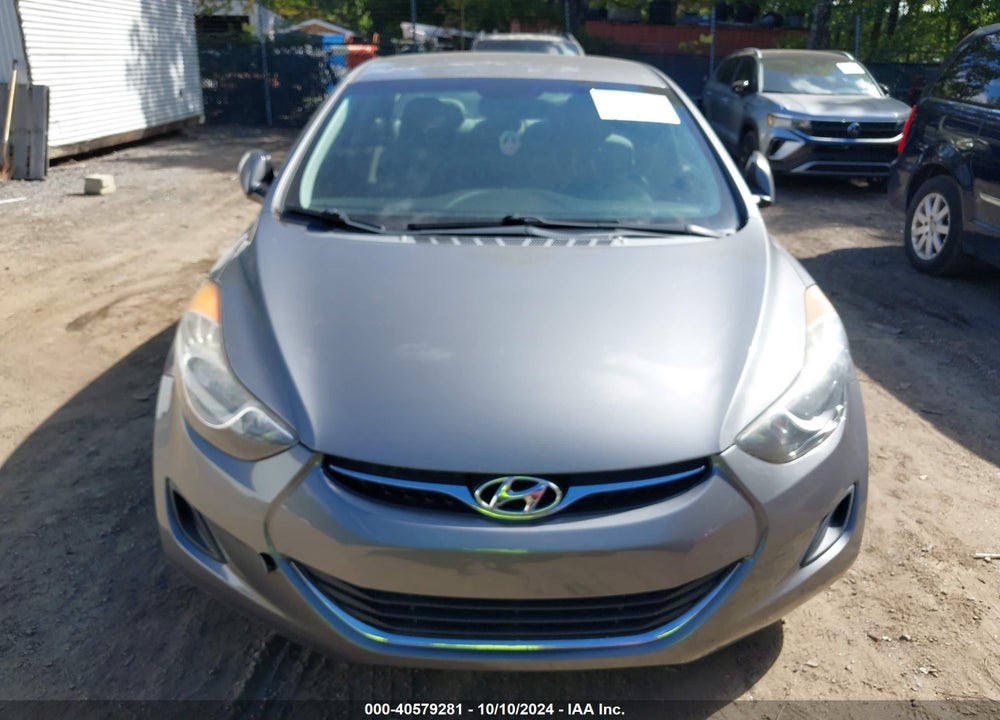 2012 HYUNDAI ELANTRA GLS VIN: 5NPDH4AE9CH096200