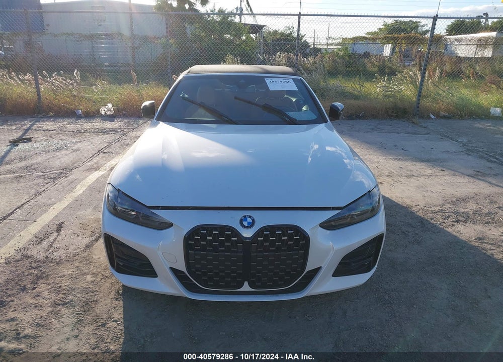 2022 BMW 430I VIN: WBA23AT05NCK80339