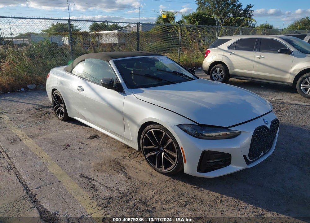 2022 BMW 430I VIN: WBA23AT05NCK80339