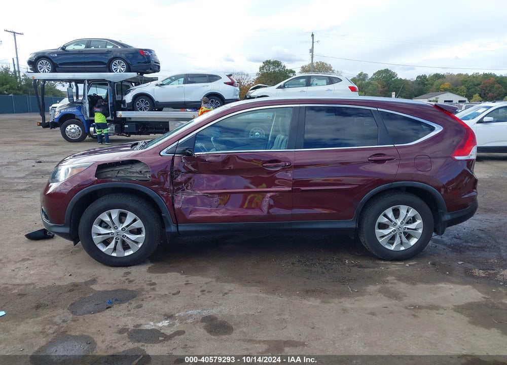 2014 HONDA CR-V EX-L VIN: 5J6RM4H73EL026919