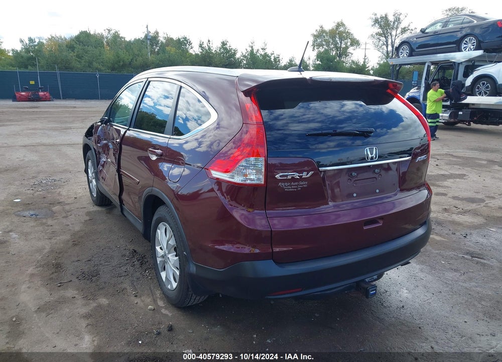 2014 HONDA CR-V EX-L VIN: 5J6RM4H73EL026919