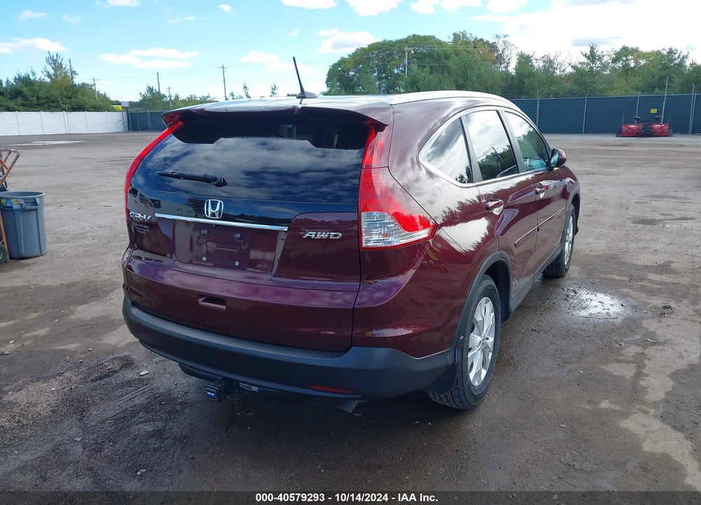 2014 HONDA CR-V EX-L VIN: 5J6RM4H73EL026919