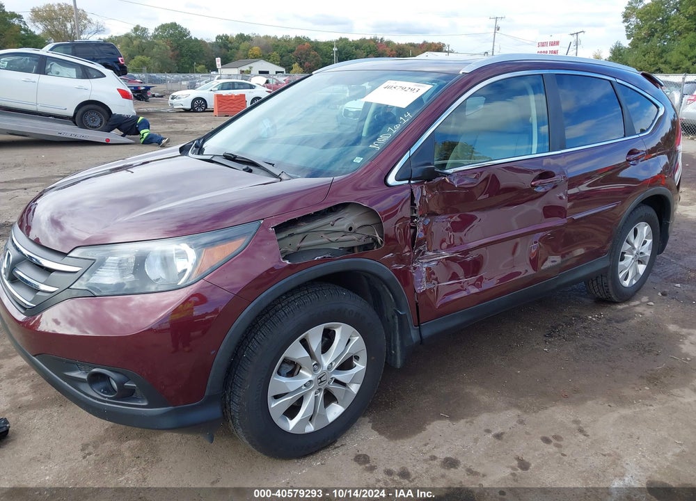 2014 HONDA CR-V EX-L VIN: 5J6RM4H73EL026919