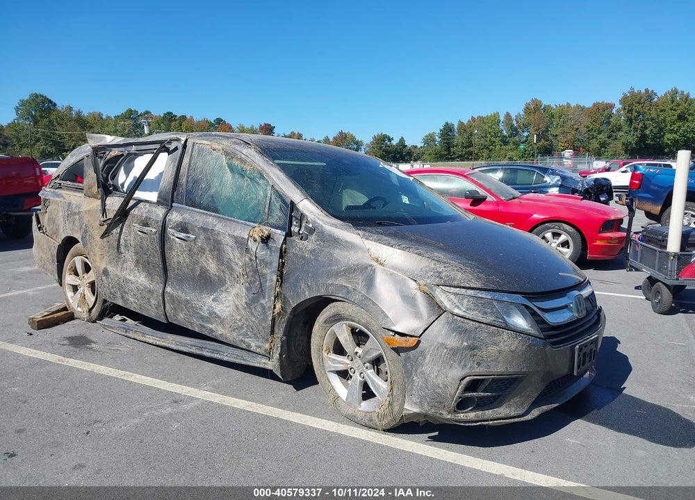 2018 HONDA ODYSSEY EX-L VIN: 5FNRL6H76JB074609