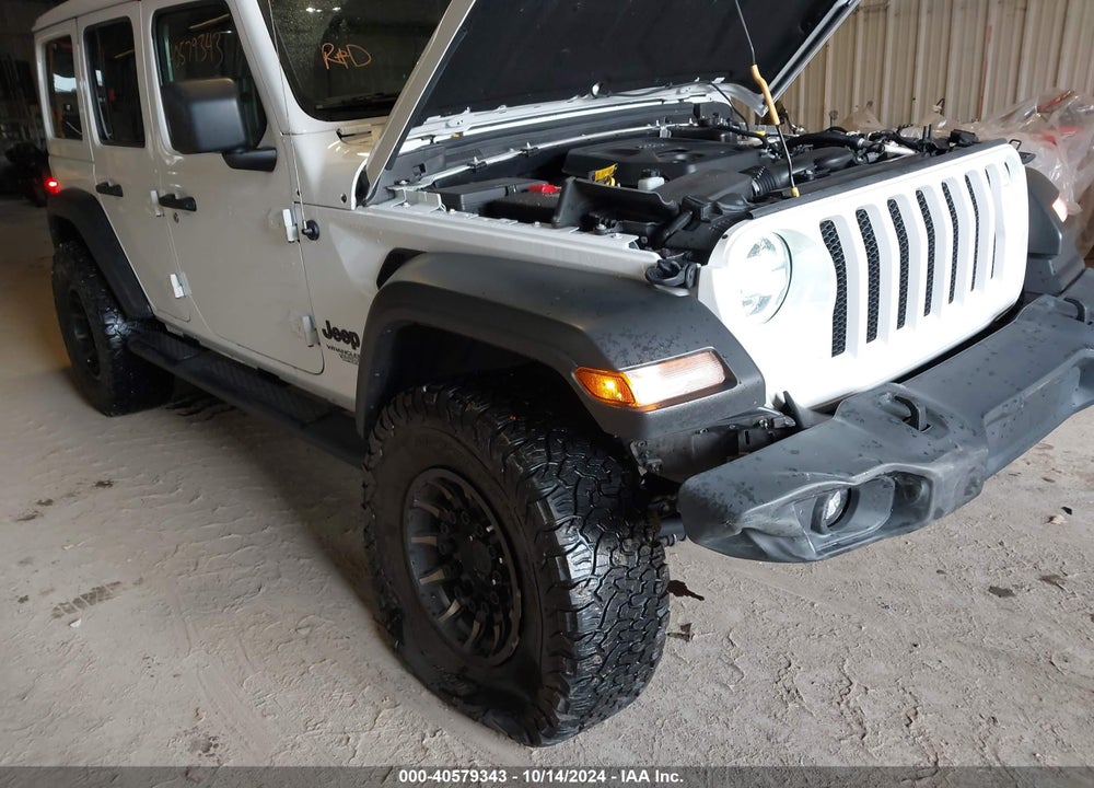 2021 JEEP WRANGLER UNLIMITED SPORT S 4X4 VIN: 1C4HJXDN9MW737599