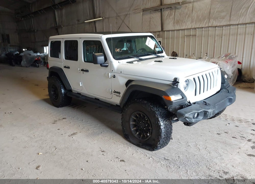 2021 JEEP WRANGLER UNLIMITED SPORT S 4X4 VIN: 1C4HJXDN9MW737599