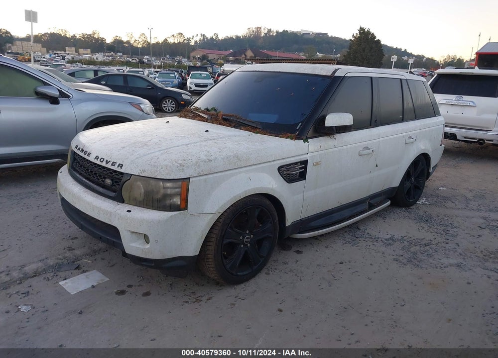 2012 LAND ROVER RANGE ROVER SPORT HSE VIN: SALSK2D43CA739513