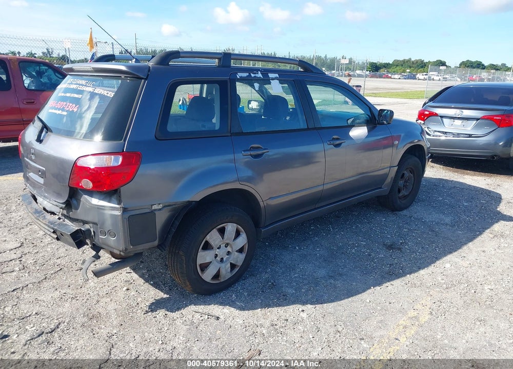 2006 MITSUBISHI OUTLANDER LS VIN: JA4LZ31F36U015904