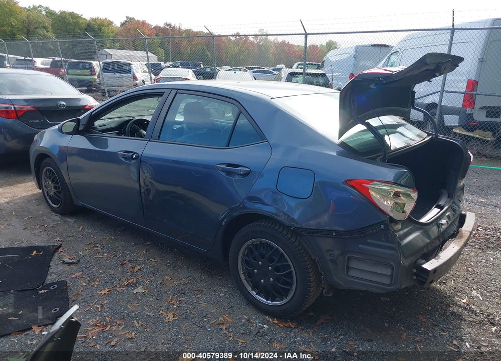 2016 TOYOTA COROLLA LE VIN: 2T1BURHE1GC592087