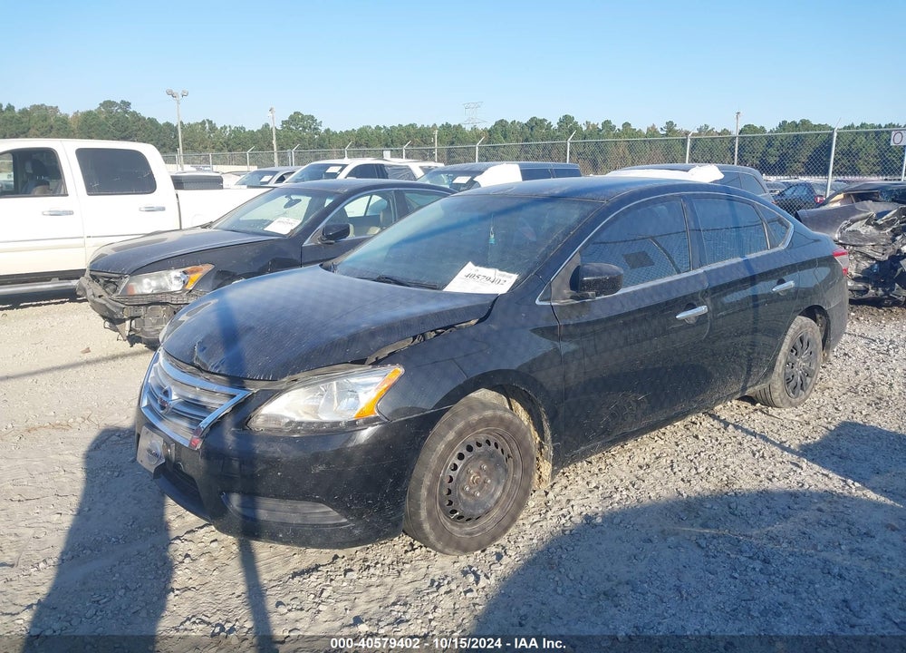 2015 NISSAN SENTRA S VIN: 3N1AB7AP9FY352529