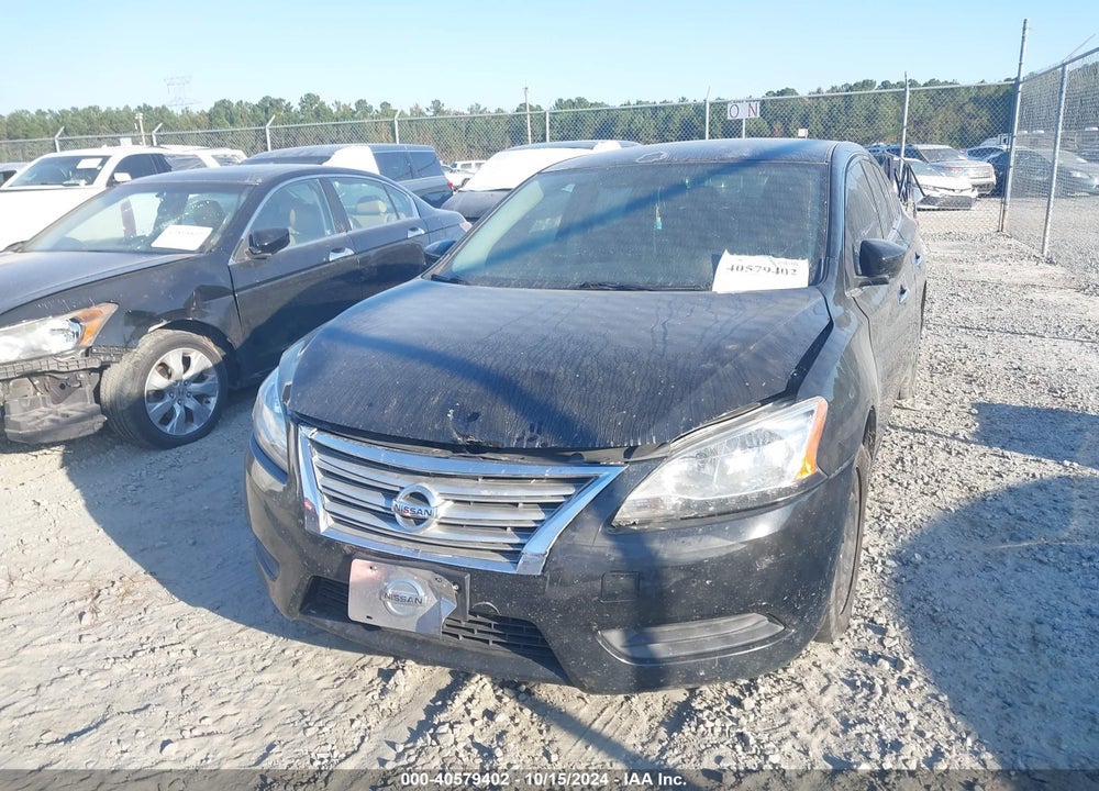 2015 NISSAN SENTRA S VIN: 3N1AB7AP9FY352529