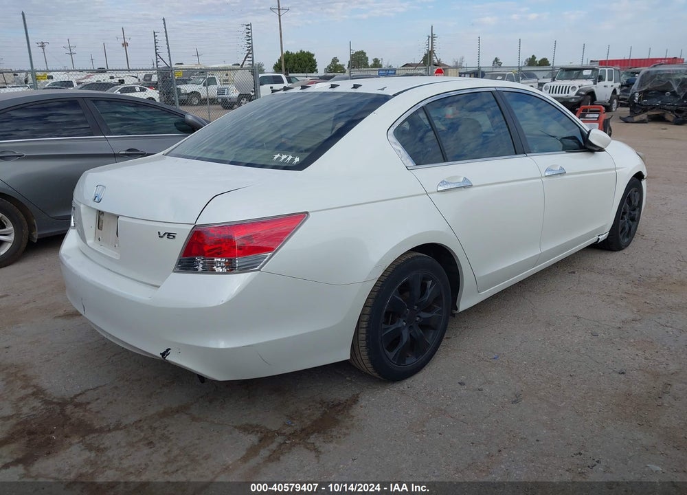2008 HONDA ACCORD 3.5 EX-L VIN: 1HGCP36838A020158
