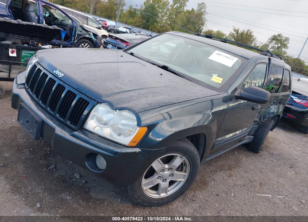 2005 JEEP GRAND CHEROKEE LAREDO VIN: 1J4GR48K05C653431