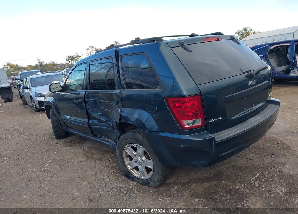 2005 JEEP GRAND CHEROKEE LAREDO VIN: 1J4GR48K05C653431