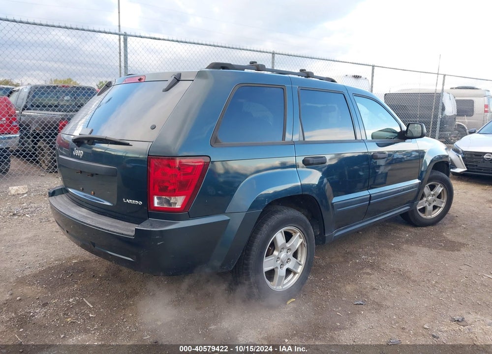 2005 JEEP GRAND CHEROKEE LAREDO VIN: 1J4GR48K05C653431