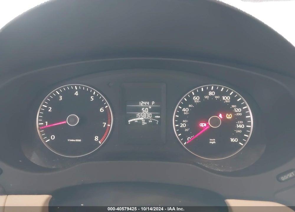 2012 VOLKSWAGEN JETTA 2.5L SE VIN: 3VWDP7AJXCM008649
