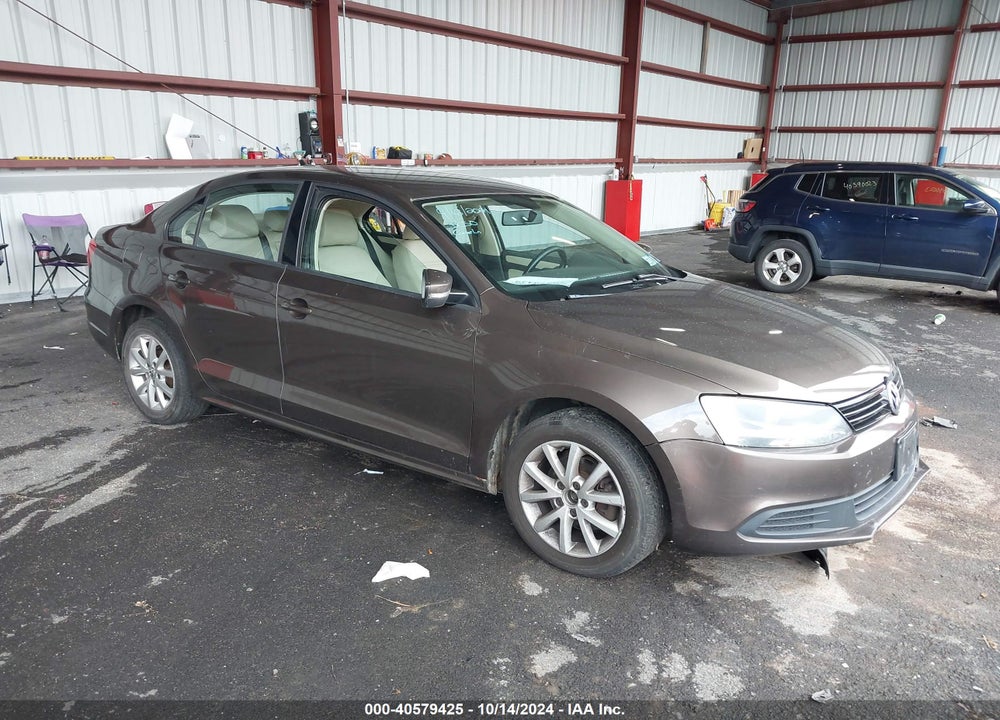 2012 VOLKSWAGEN JETTA 2.5L SE VIN: 3VWDP7AJXCM008649