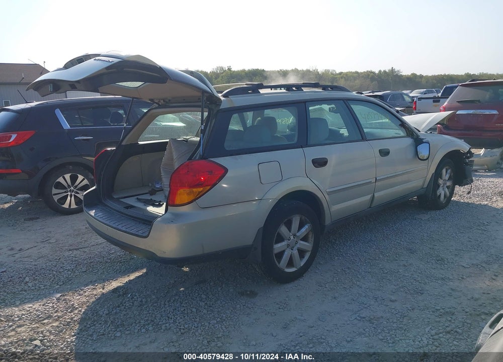 2007 SUBARU OUTBACK 2.5I VIN: 4S4BP61C777321417