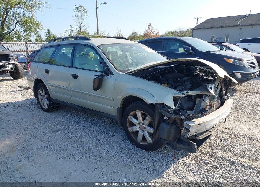 2007 SUBARU OUTBACK 2.5I VIN: 4S4BP61C777321417