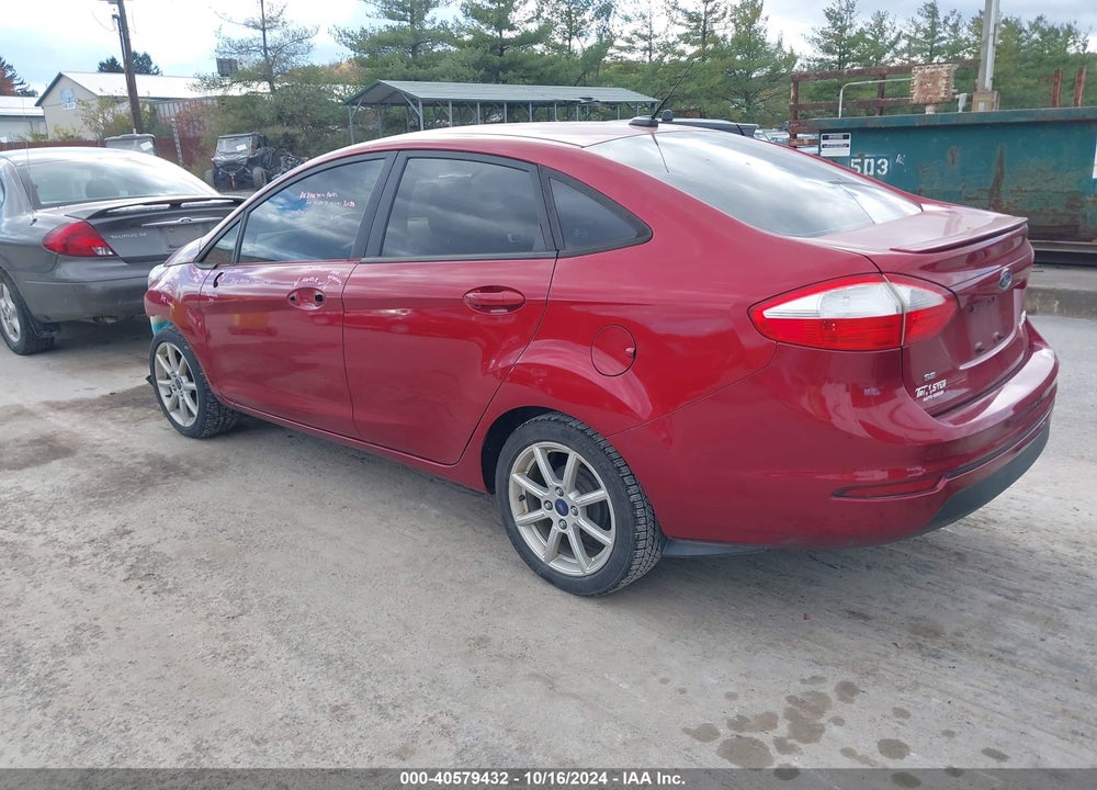 2016 FORD FIESTA SE VIN: 3FADP4BJXGM119360