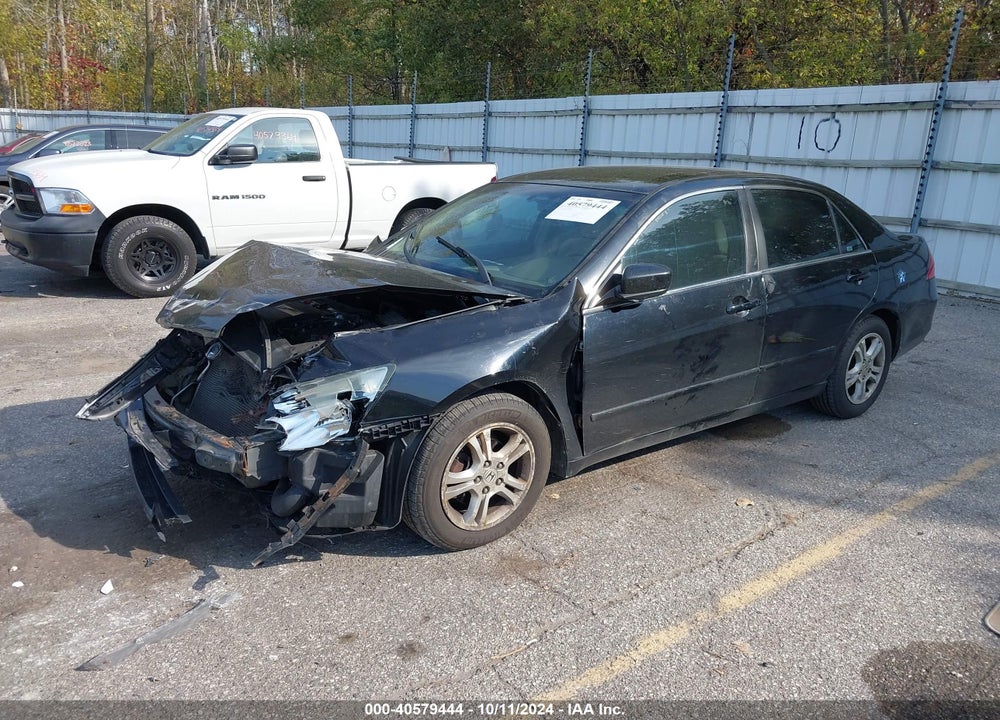 2007 HONDA ACCORD 2.4 SE VIN: 1HGCM56327A188932