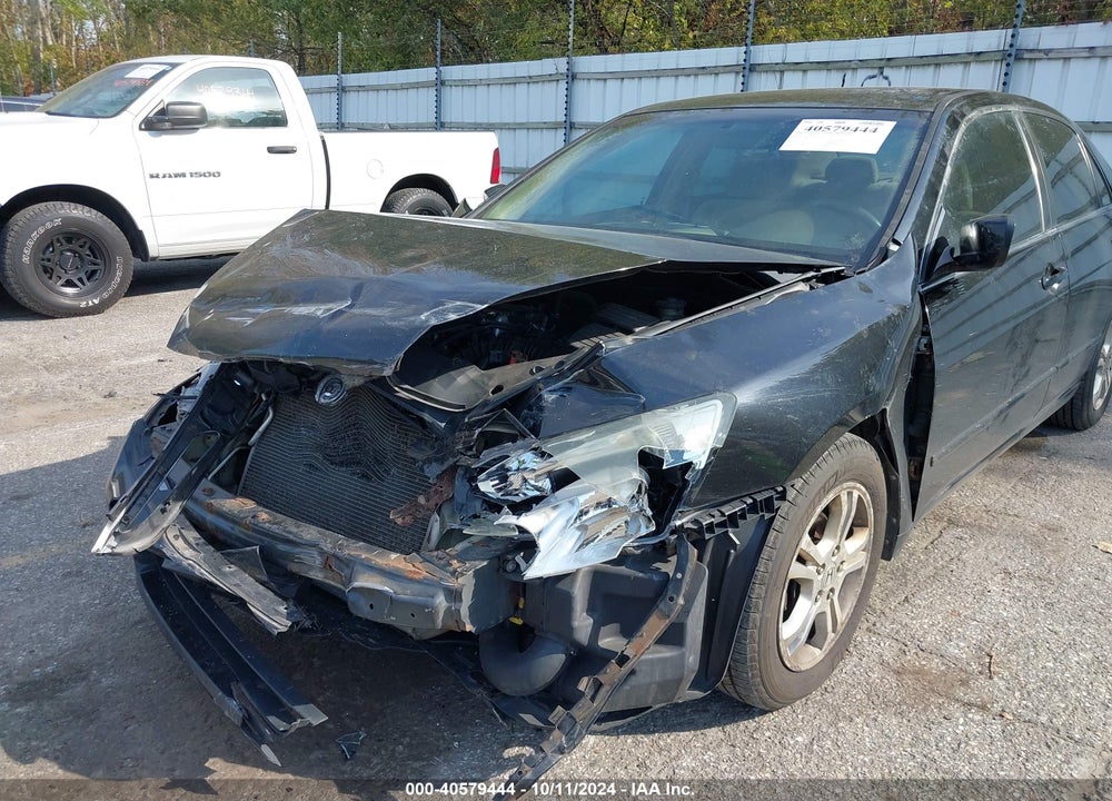 2007 HONDA ACCORD 2.4 SE VIN: 1HGCM56327A188932